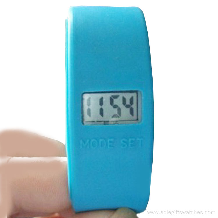 Widened Case Digital Wrist Watch