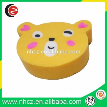 Cute 3D bear Shape Eraser