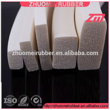 Rectangle foam rubber silicone seal