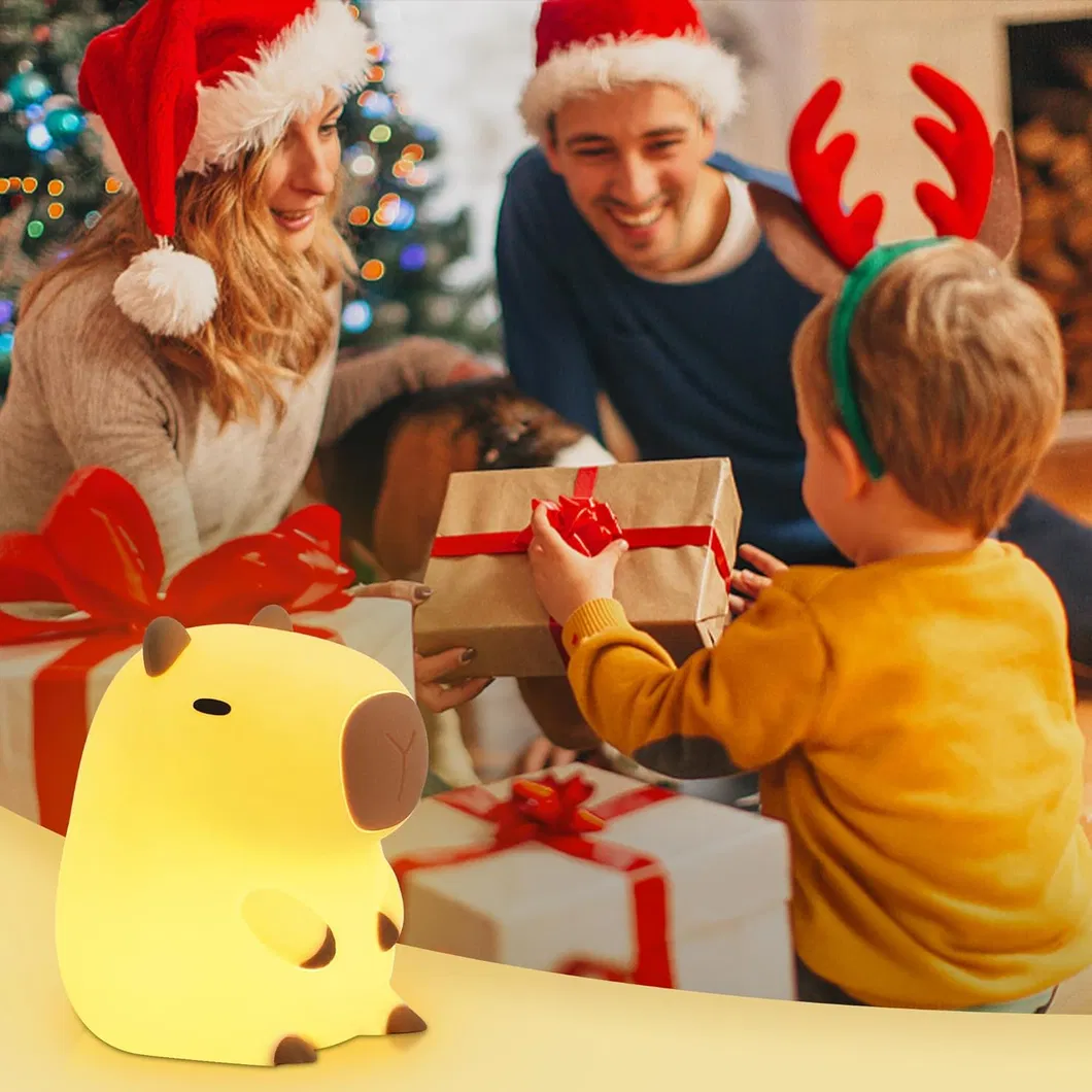 Capybara Little Night Light for Kids