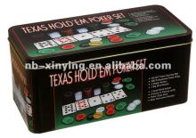 Hot selling 200 poker chip set in tin box