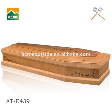good quality burial coffin native american caskets factory