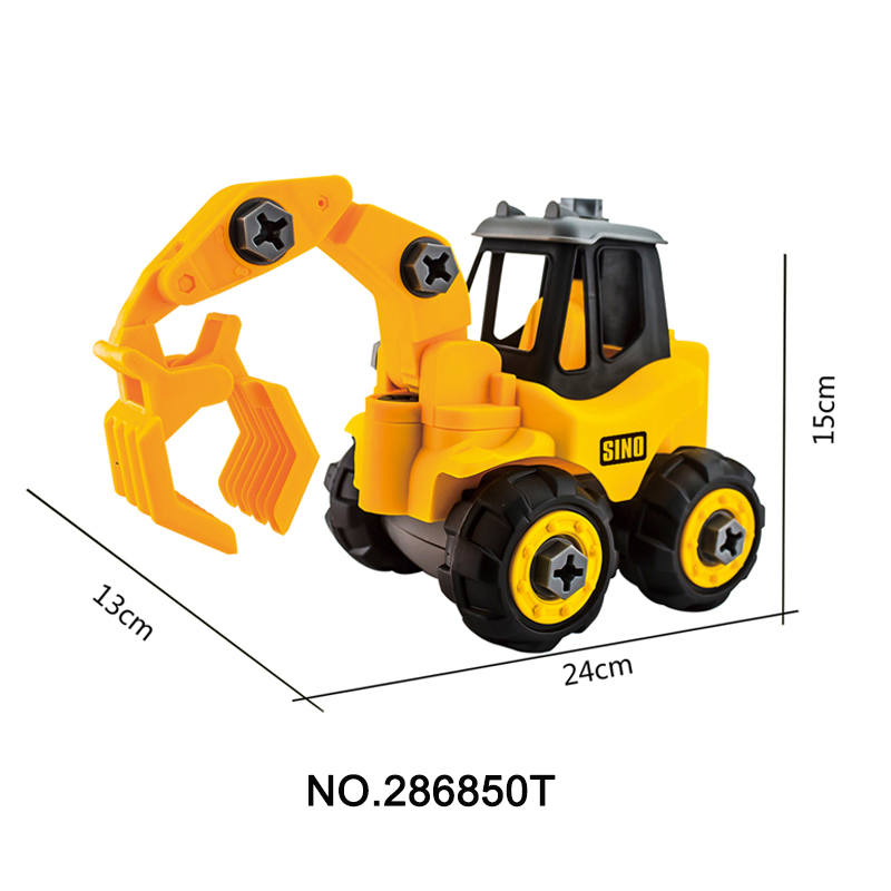 286850t Diy Truck Engineering Toys