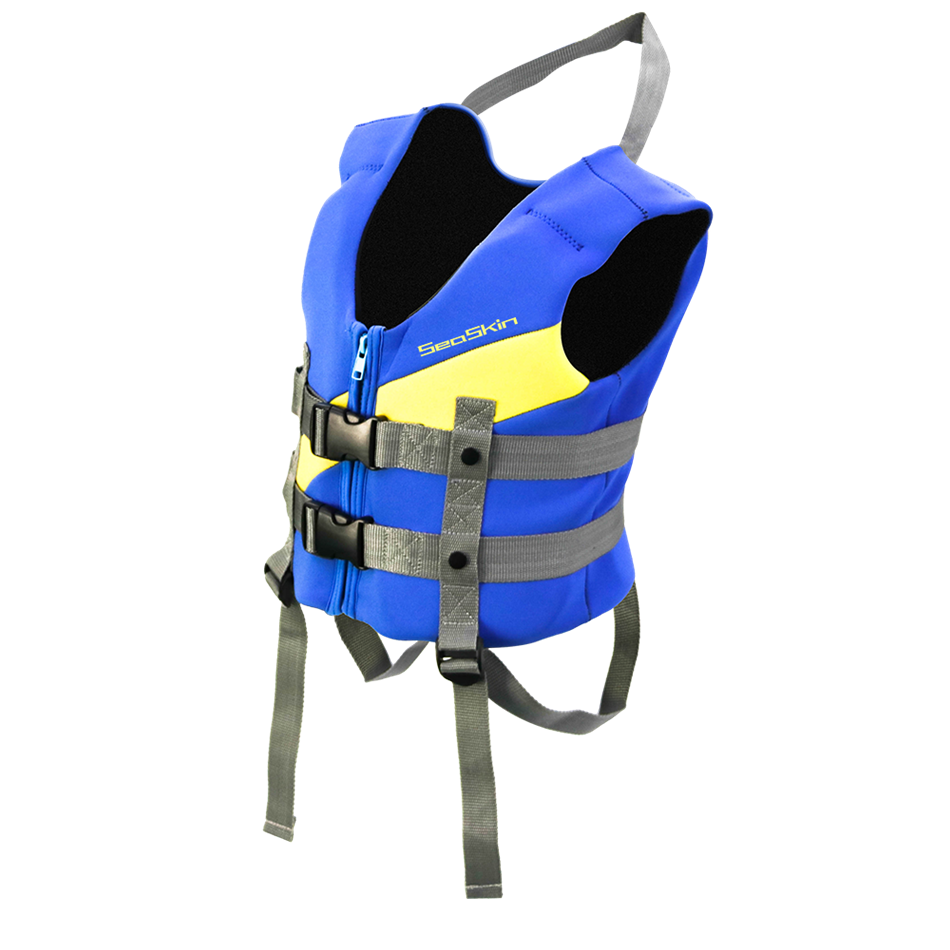 Gilet de sauvetage portatif pour kayak en néoprène Seaskin Child