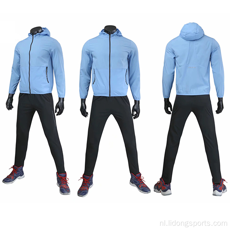 Hot Sale Joggingpakken Getailleerd trainingspak Custom Plain