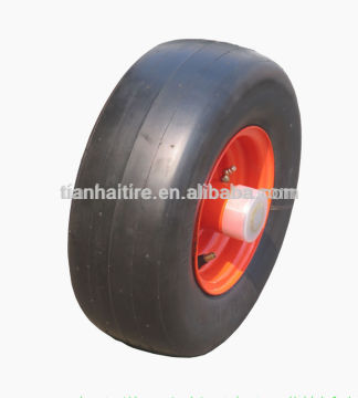 13 x6.50-6 rubber wheel with smooth tread for zero turn radius commercial mowers