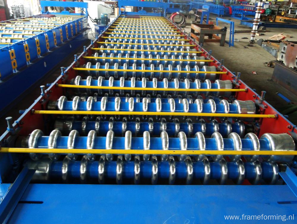 Corrugated Roof Sheet Roll Forming Machine