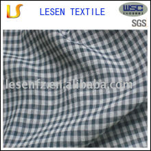 polyester chiffon checked fabric