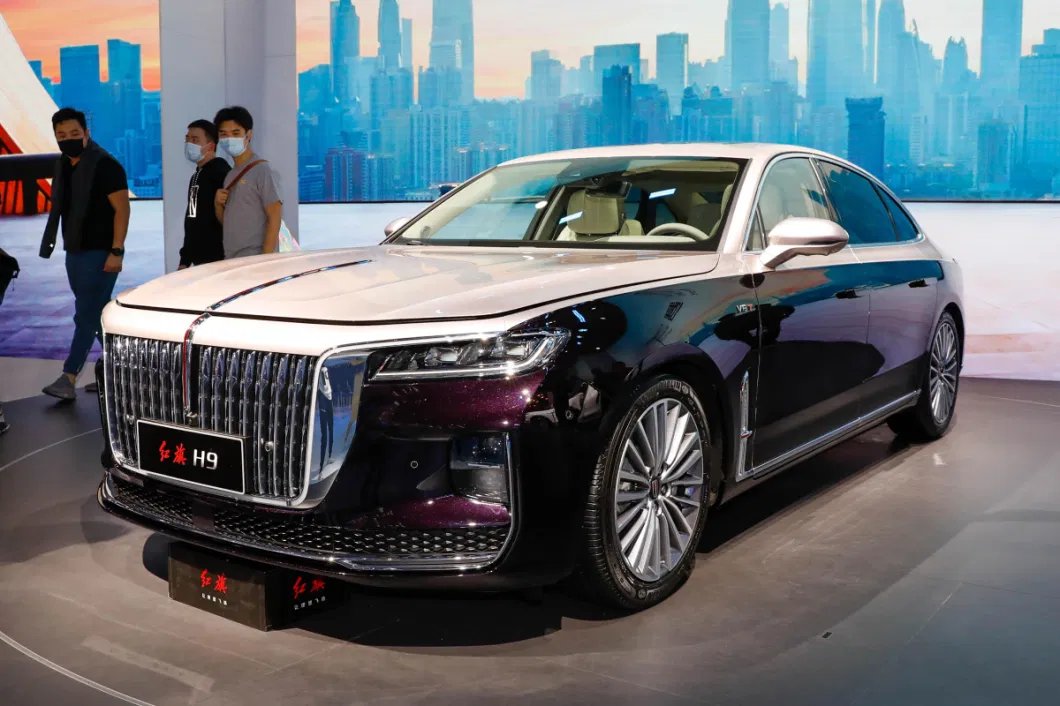 Hongqi H9 Chinese Luxury Brands Petrol Vehicles 4 Seats Large Medium-Sized Car 3.0t 283HP L6 High Configuration Deluxe Vehicles