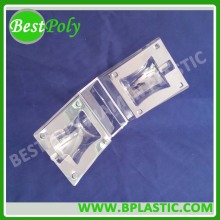 High quality!plastic clamshell packaging clamshell box round clamshell