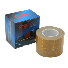 SASO 2913 Yellow Reflective Tape for Truck Bumpers