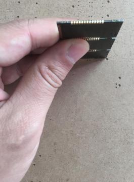 2 layer plated half-holes board