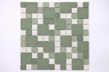 Parcos Full Body Mixed porcelain mosaic tiles PCFD48