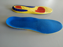 Soft and comfortable healthy PU foam shoes insoles