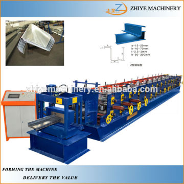 Color Steel Z Purlin Profiles Cold Forming Machine