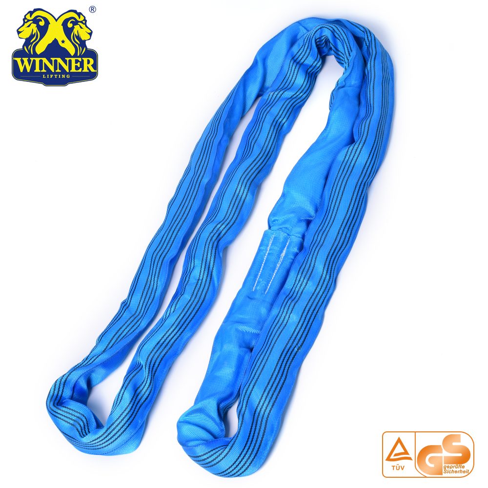 Heavy Duty 8T Lashing Endless Polyester Round Sling