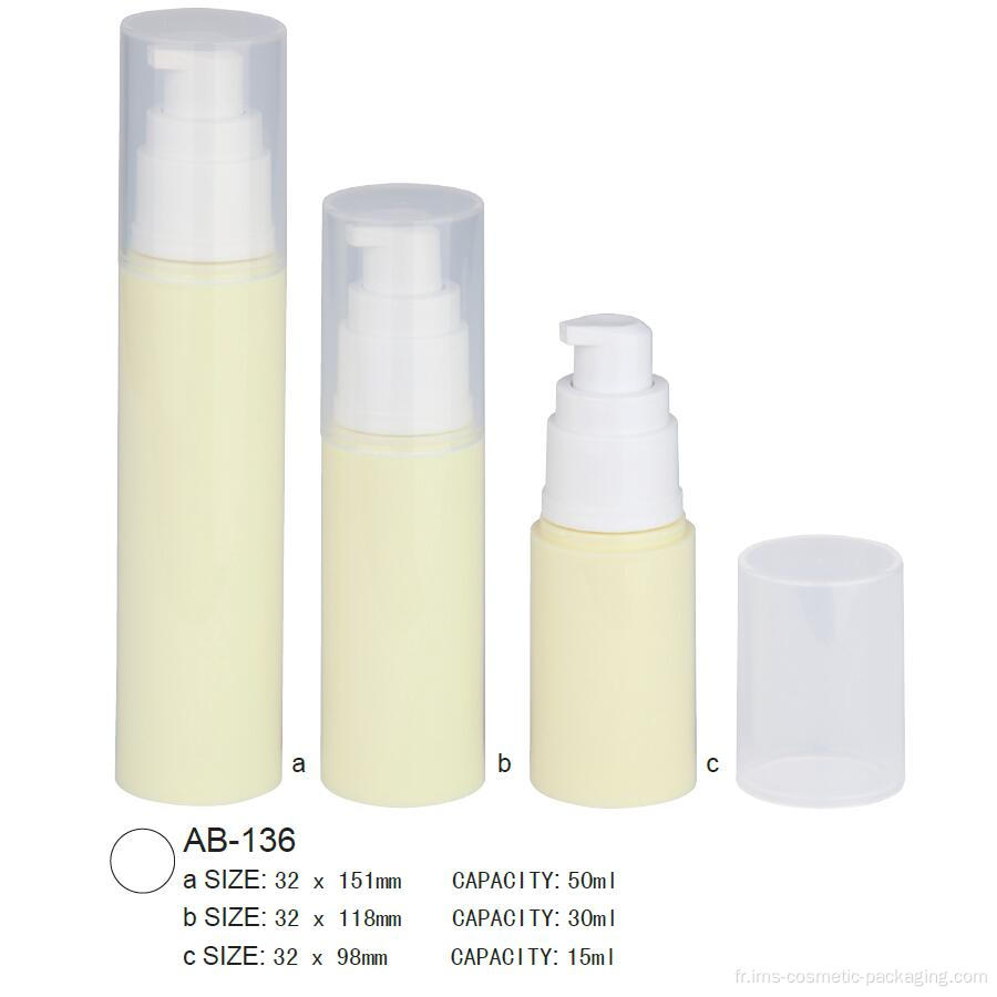 Bouteille de lotion Airless AB-136