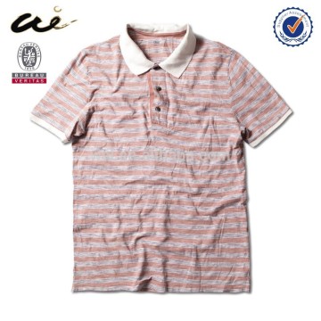 high quality stripe man polo shirt