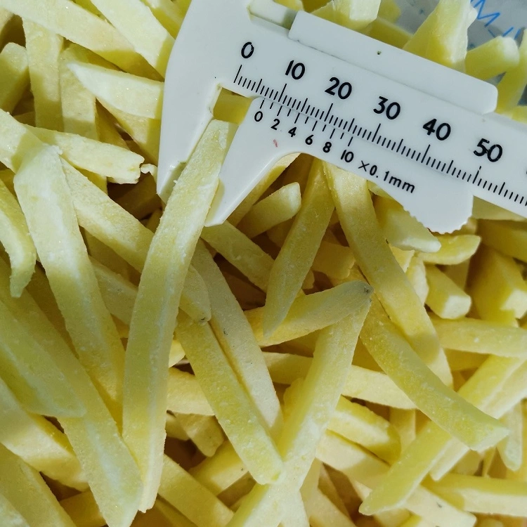 IQF Frozen Potato Chips French Fries, Shoestring Cut 7*7mm, Straight Cut 10*10mm