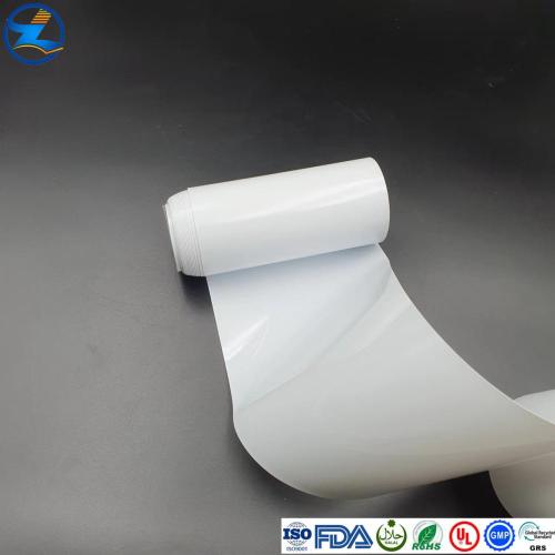 Milkly White Glossy Rigid PVC Sheet For Furniture