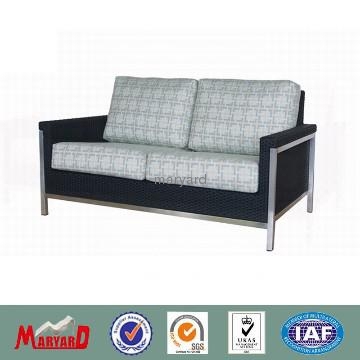 Stylish modern PE rattan sofa MY13RF62-S