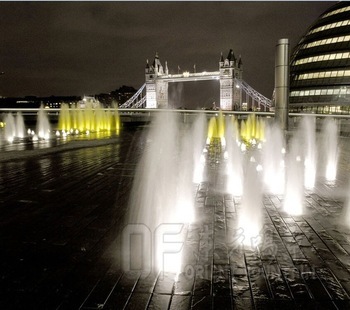 outdoor decrotive music garden dance fountain