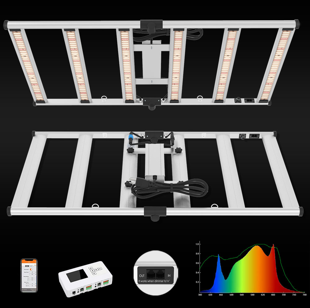 Aglex Commecial LM301B LED Gümüş ile Işık Büyümek