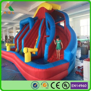 Professional factory slide bouncer pool/ water slide water/ pool water slides sale