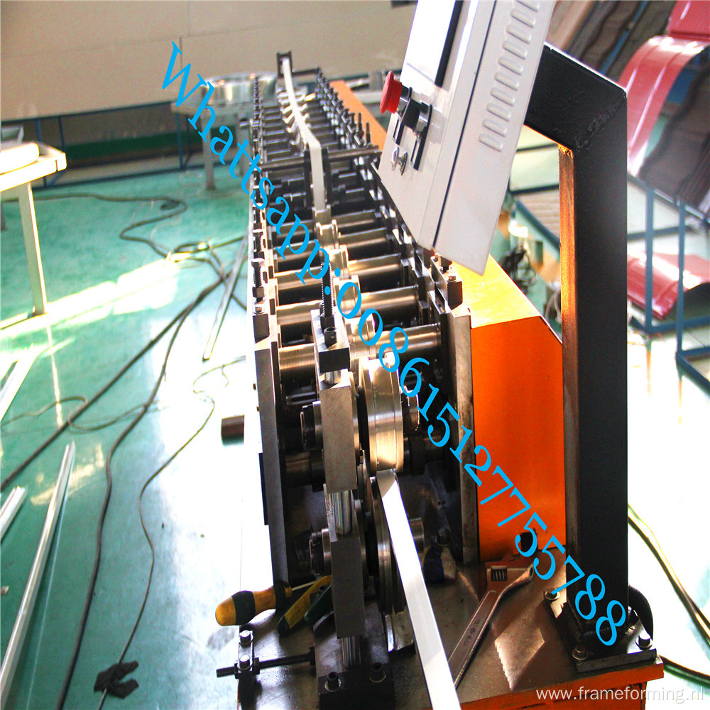 T grid with black line roll forming machine