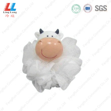 Cow style animal sponge ball