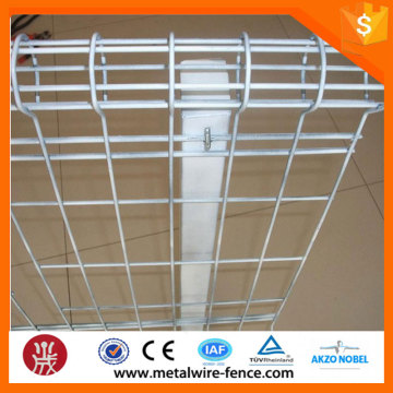 Double circle welded wire mesh garden fencing