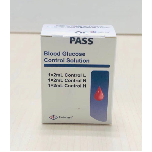 Kontrola jakości dla testu poziomu cukru we krwi