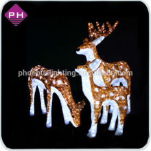 Holiday decorative deer light 3D anmimal light