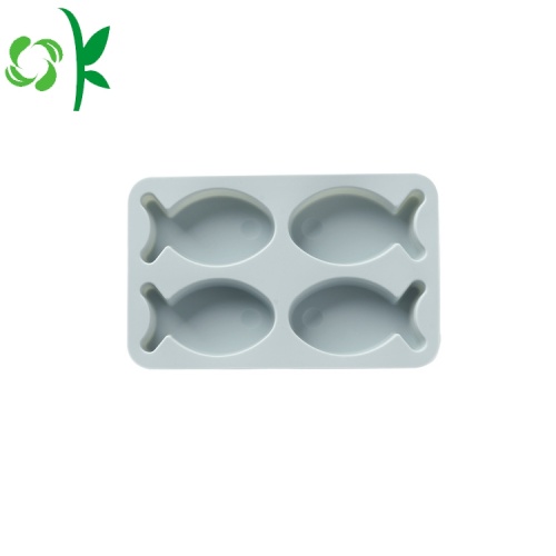 Silikonfisk Shape Choklad Bakeware för Choklad