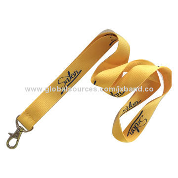 Visitor lanyards, used for promotion and sport