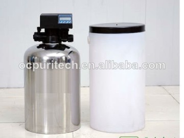 water softener for water pretreatment