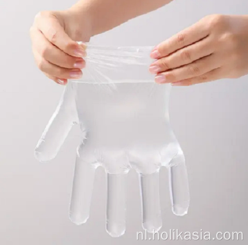 PE wegwerphandschoenen plastic handschoenen