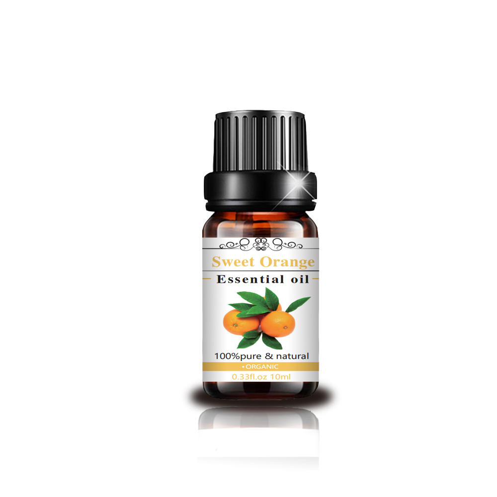 Aroma de óleo essencial de laranja doce e orgânica natural 100% puro