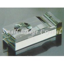 Blank crystal smoking set for hotel office gifts