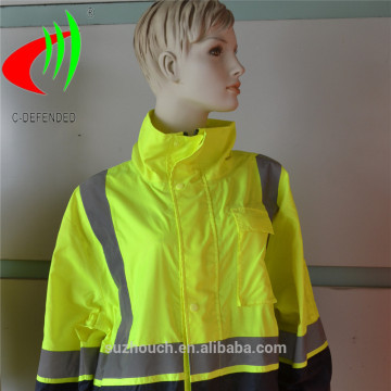 100% polyester reflective safety clothing for labour protection appliance