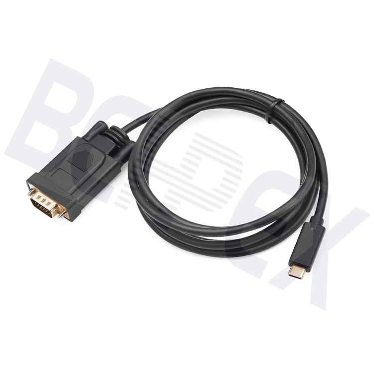 Factory Direct Thunderbolt 3 USB 3.1 Type C To VGA Cable for iMac