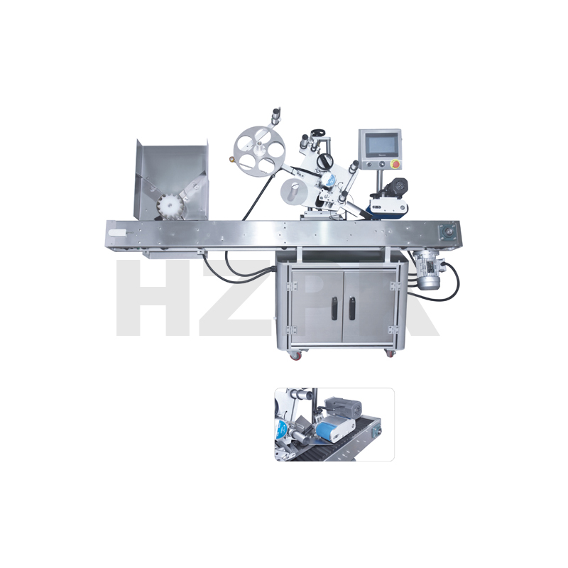 Automatic horizontal round bottle labeling machine