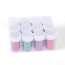 12Pcs Multicolor Chunky Holographic Sequins Glitter Powder for DIY Projects and Kids Education