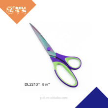 8 " professional color titanium coated scissors