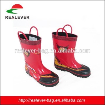 New fashion cool boy's transformers kids rain boots