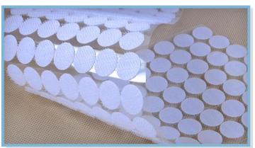 Adhesive Round Velcro Hook and Loop Dots Spots