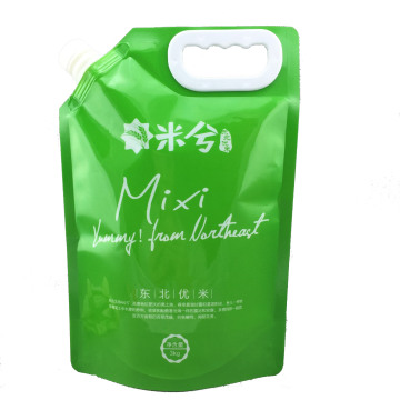 Vật liệu cấp thực phẩm tiệt trùng không chứa BPA Bao bì gạo 3kg