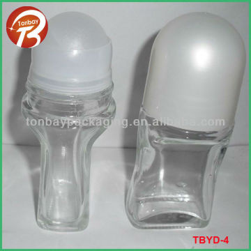 50ml glass roll on deodorant bottles roll on bottles TBYD-4