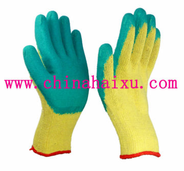 latex coated heavy duty working gloves