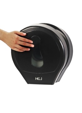 Wall mounted plastic paper holder